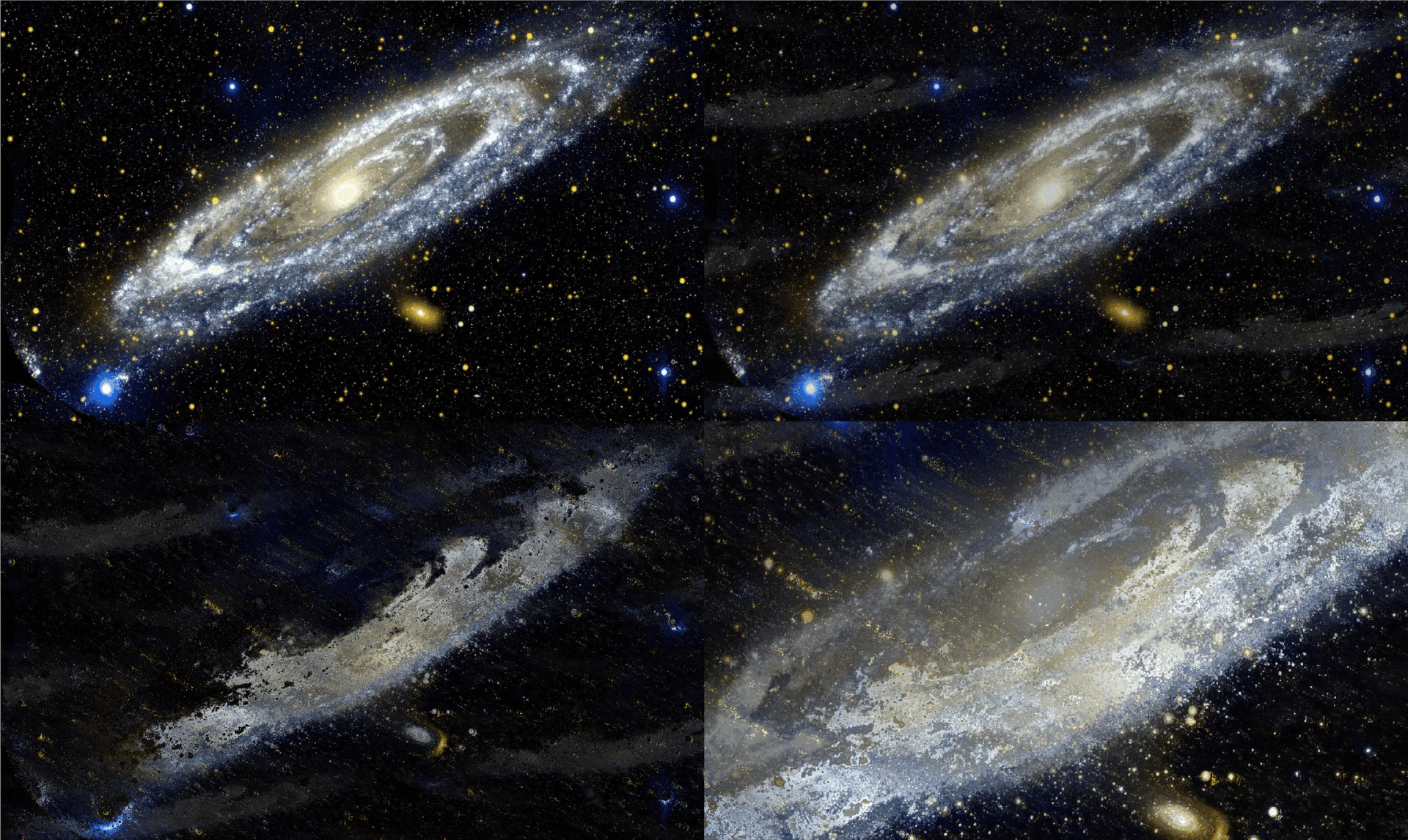 GaLactic intermediary steps